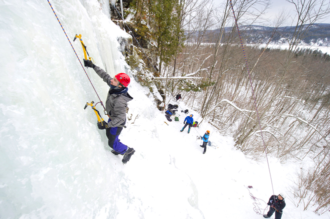 Rencontre escalade sur glace